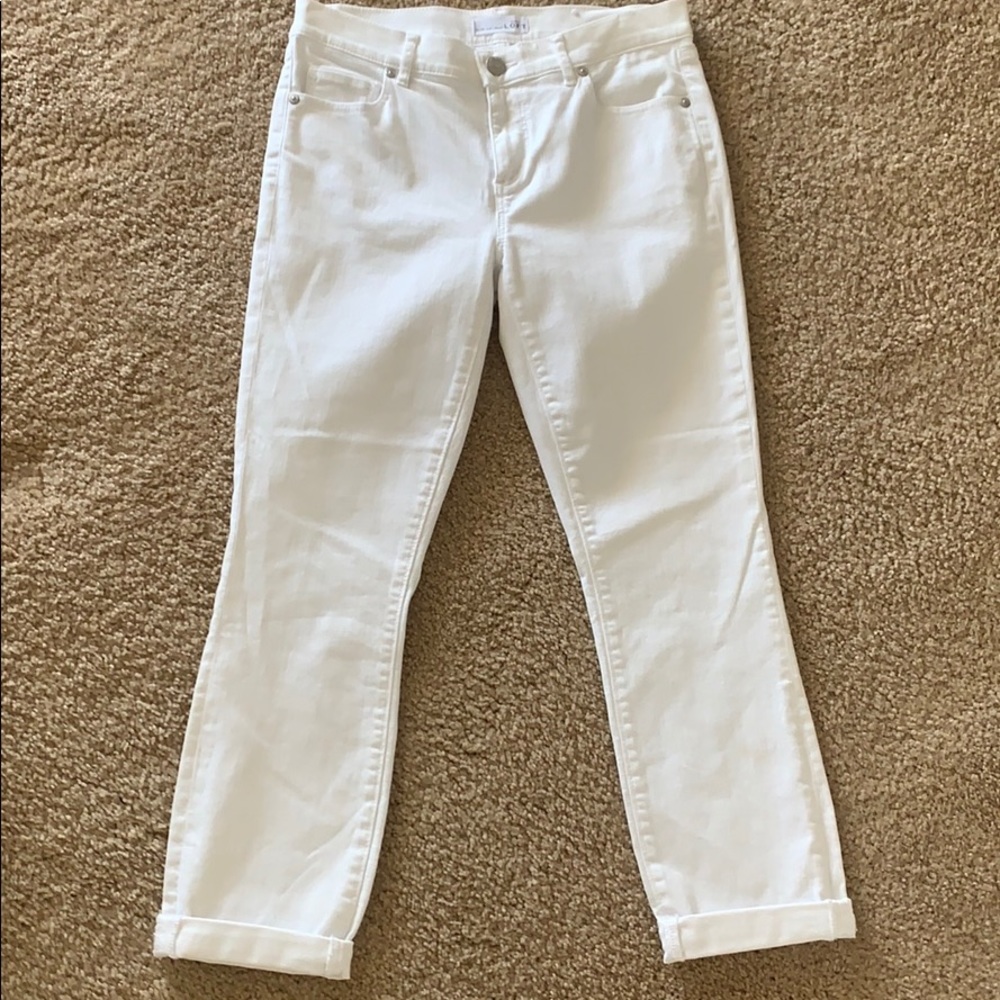 White jeans